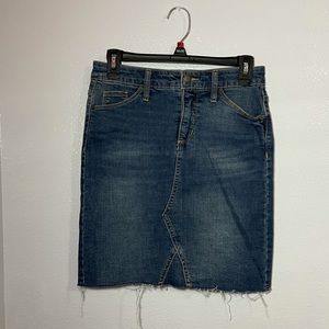 Jean skirt